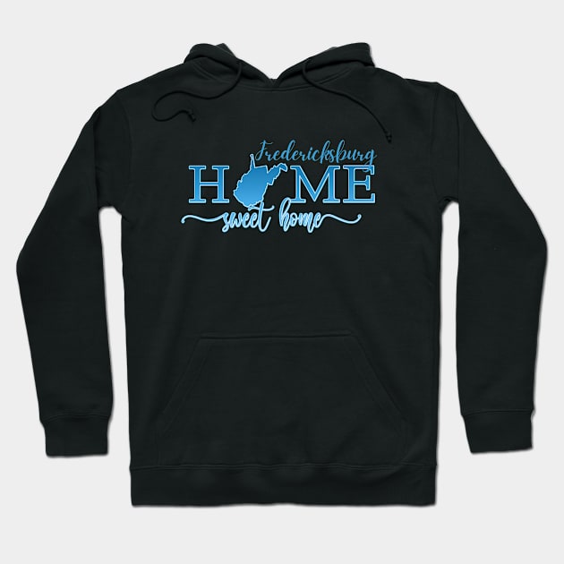 Fredericksburg Virginia Home Sweet home Hoodie by Kelowna USA